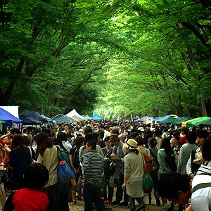 糺の森/左京ワンダーランドでライブペイントのお知らせ